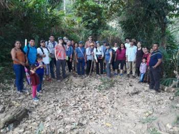 Village Meeting, Guatemala mountains, hiking 