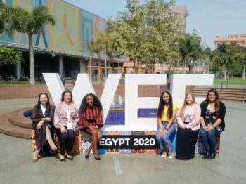 NMSU 2020 Delegation at WEF in Cairo, Egypt